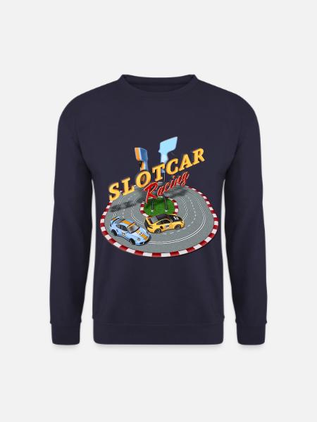 Slotcar Racing - Unisex Pullover - Navy
