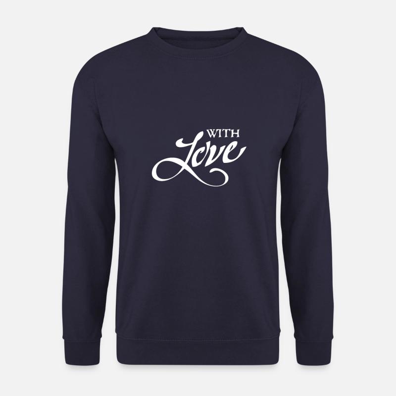 With Love - Unisex Pullover - Navy