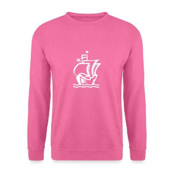 Segelboot, Sailboat, Sailing boat - Unisex Pullover - Pink - Vorne