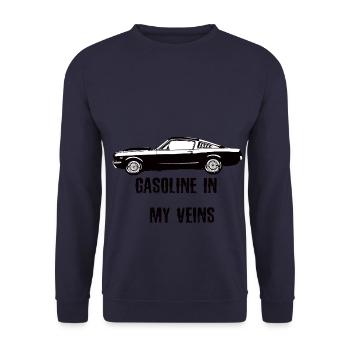 Sport Auto - Unisex Pullover - Navy - Vorne - Alina (178cm) & Michal (187cm)