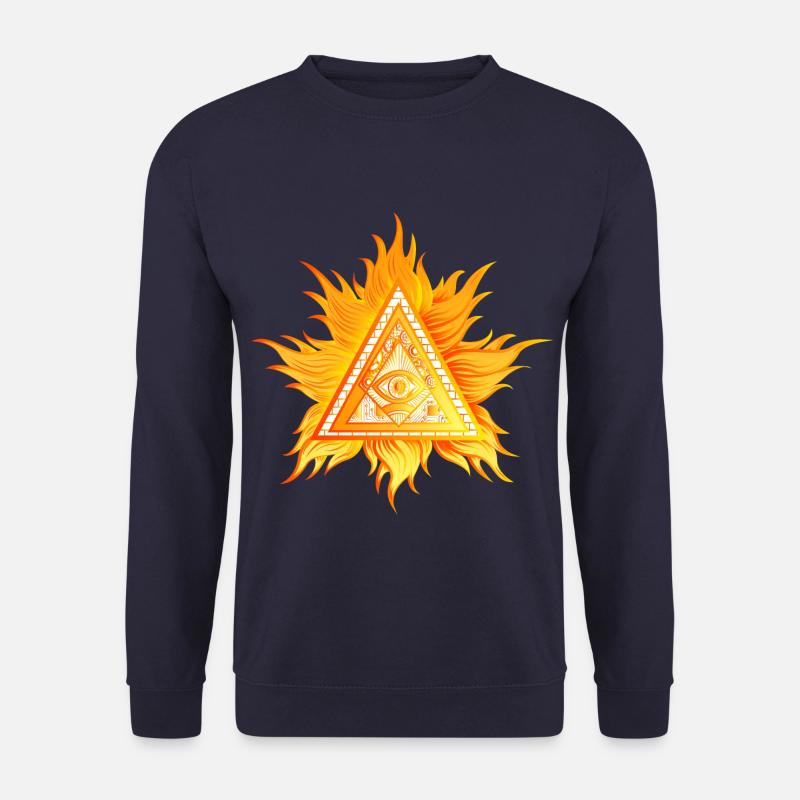 Illuminati-Steuerung - Unisex Pullover - Navy