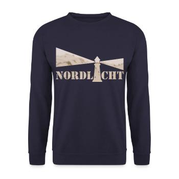 Northern light dune - Unisex Sweatshirt - navy - Front - Alina (178cm) & Michal (187cm)