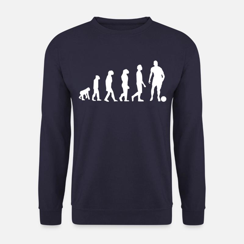FOOTBALL EVOLUTION - Unisex Sweatshirt - navy