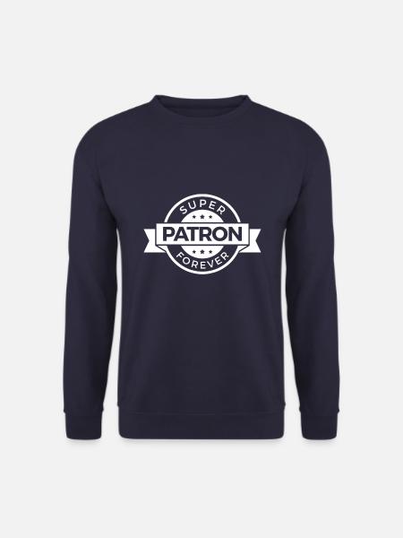 SUPER PATRON FOREVER - Sweat-shirt Unisexe - marine