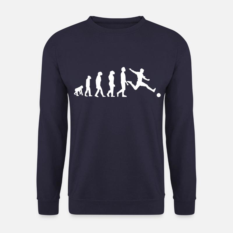 FOOTBALL EVOLUTION - Unisex Sweatshirt - navy