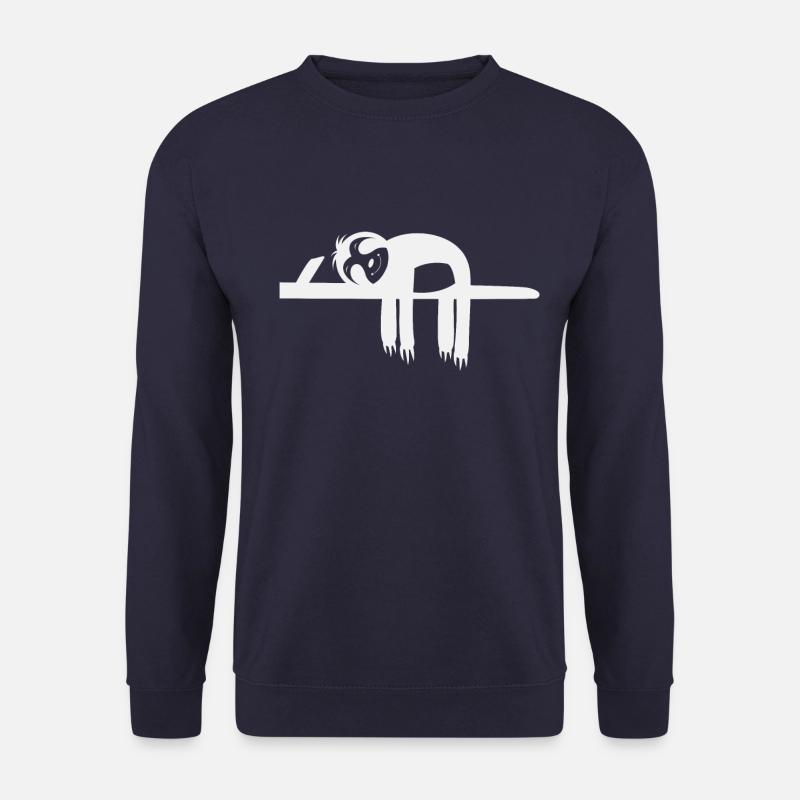 Faultier Chillen Relaxen Entspannen Auszeit - Unisex Pullover - Navy