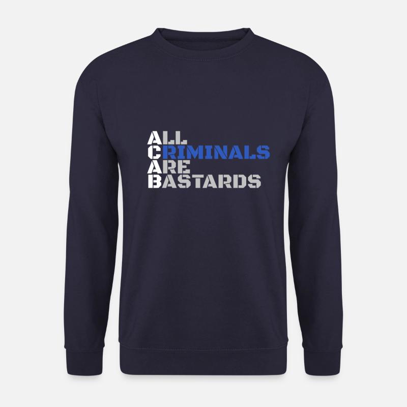 ACAB Citation - Unisex Sweatshirt - navy