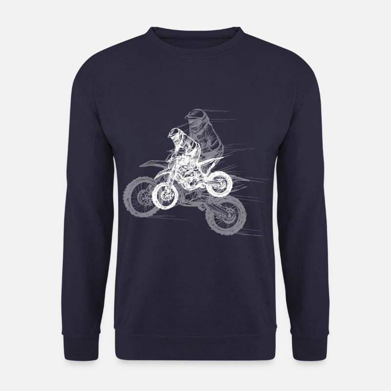 Motocross - Unisex Pullover - Navy