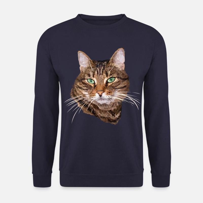 Cat - Unisex Sweatshirt - navy