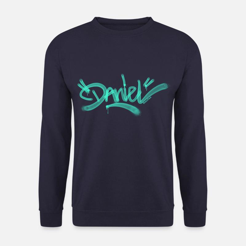 Daniel Graffiti Shirt - Unisex Sweatshirt - navy