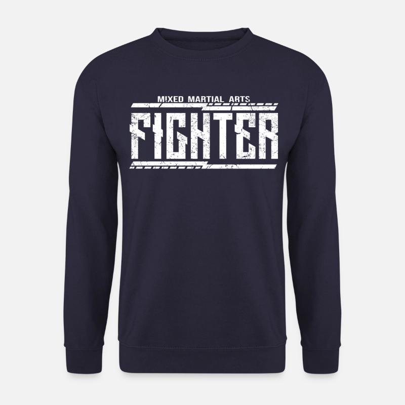 Mixed Martial Arts "Fighter" - Unisex Sweatshirt - navy