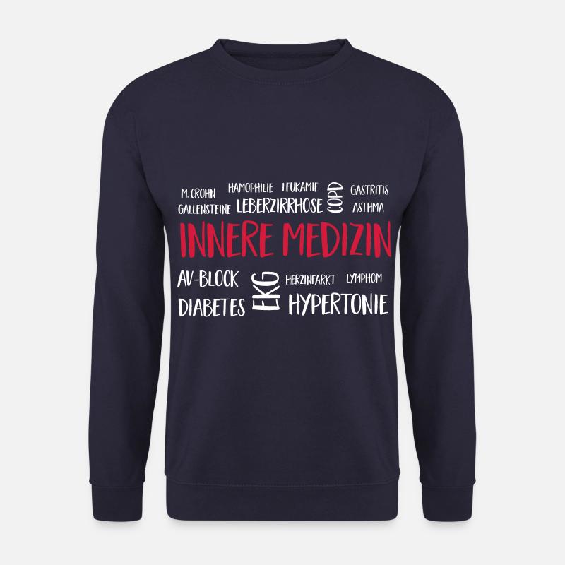 inneremedizinw - Unisex Pullover - Navy