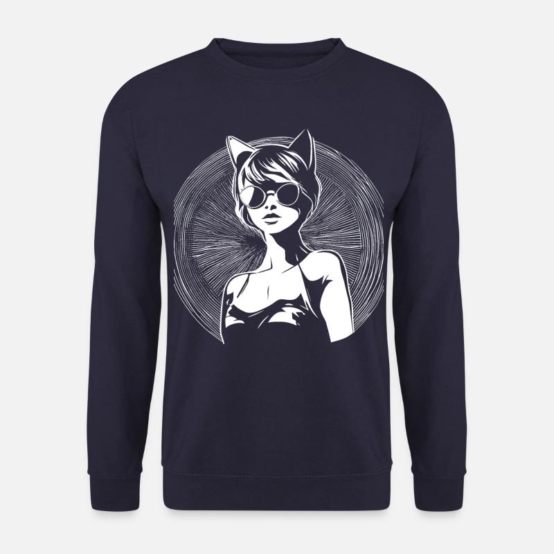 Cosplay anime manga - Unisex Pullover - Navy