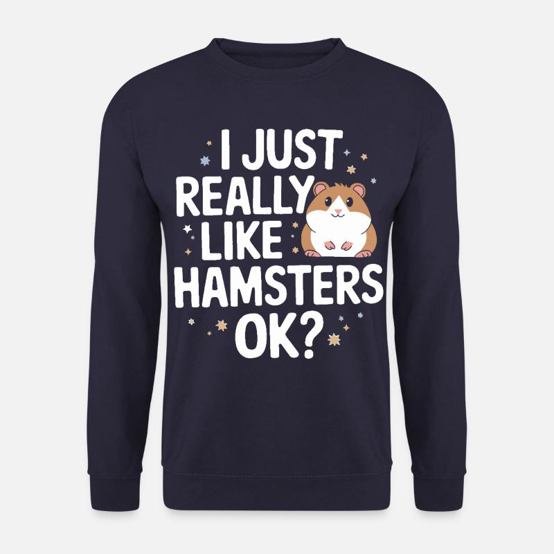 Hamster - Unisex Pullover - Navy