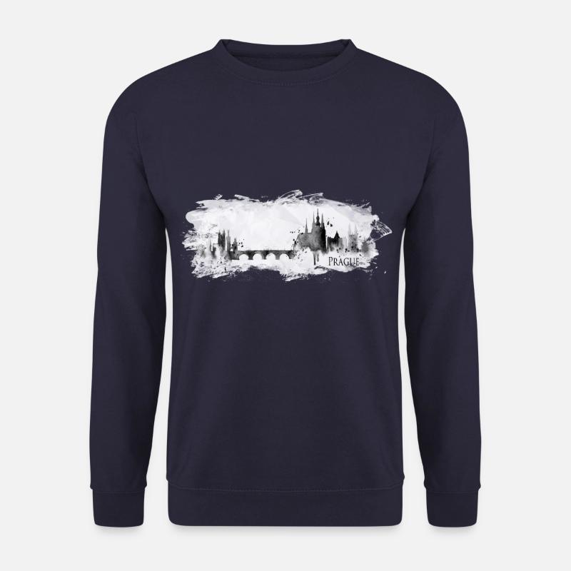 Prag - Unisex Pullover - Navy