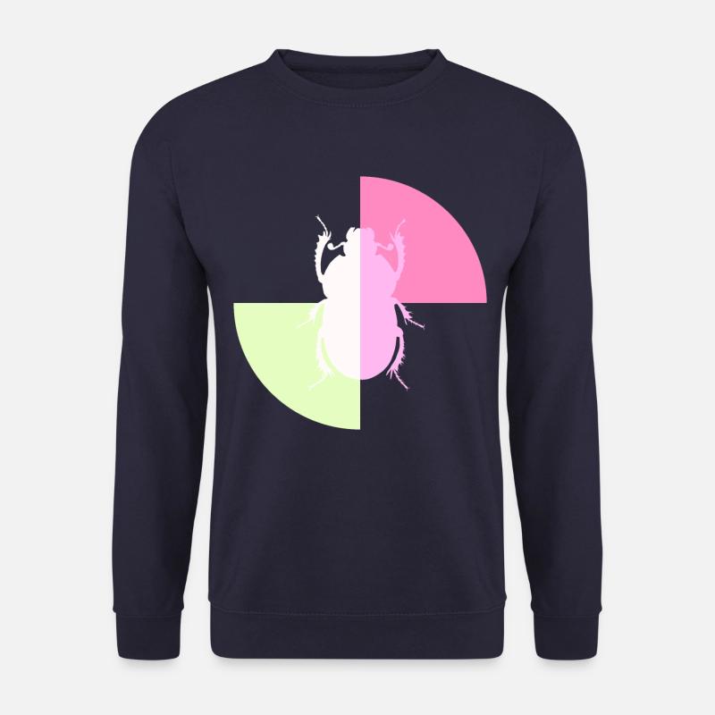 Duo White Pastel Pink - Unisex Sweatshirt - navy