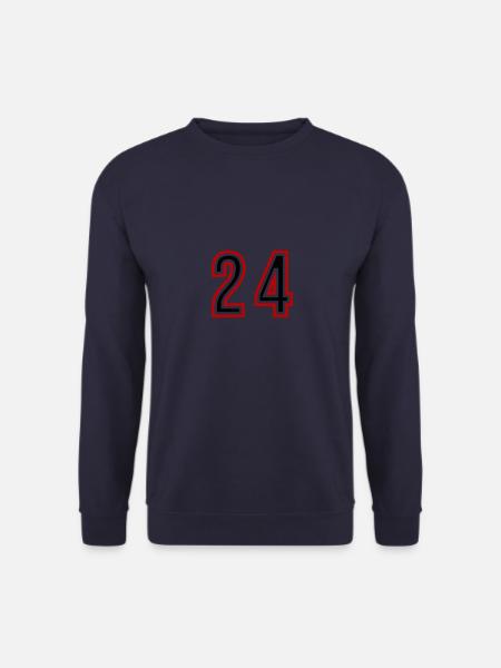 24 Number Years Jersey - Unisex Sweatshirt - navy
