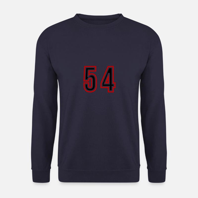 54 Number Years Jersey - Unisex Sweatshirt - navy