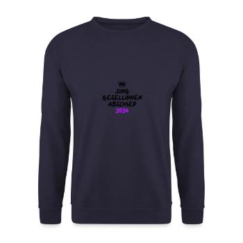 Hen Party 2024 Hen - Unisex Sweatshirt - navy - Front - Alina (178cm) & Michal (187cm)