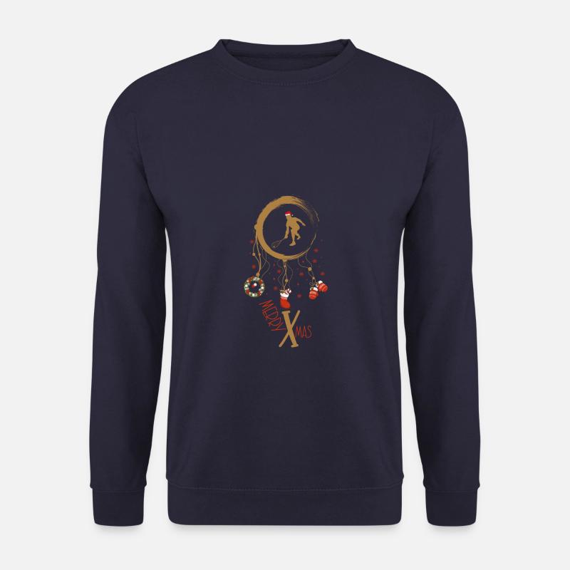 Squash Weihnachten Weihnachtstraumfänger - Unisex Pullover - Navy