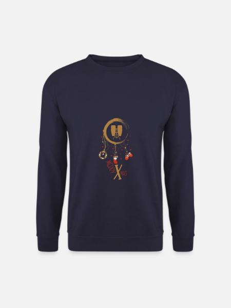 Congas Weihnachten Weihnachtstraumfänger - Unisex Pullover - Navy