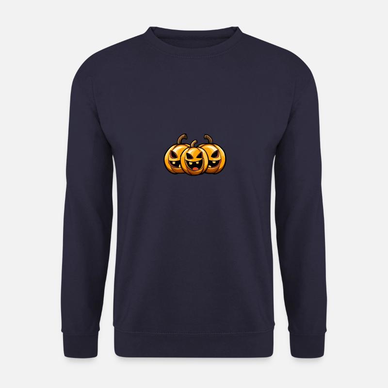 Kürbis Halloween - Unisex Pullover - Navy