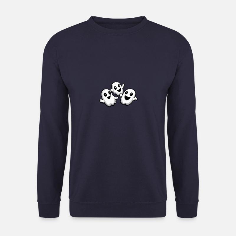 Fantômes Halloween Mignon Bébé - Sweat-shirt Unisexe - marine