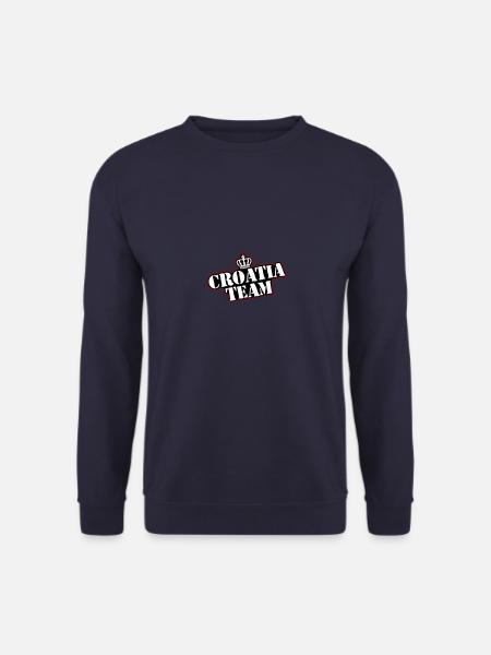 Croatia Team - Unisex Sweatshirt - navy