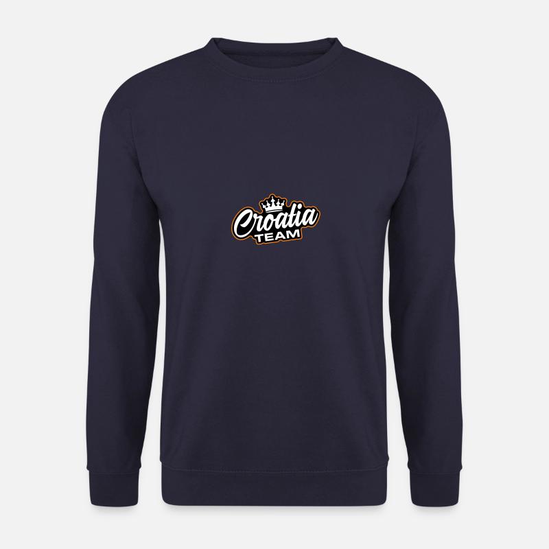 Croatia Team - Unisex Sweatshirt - navy