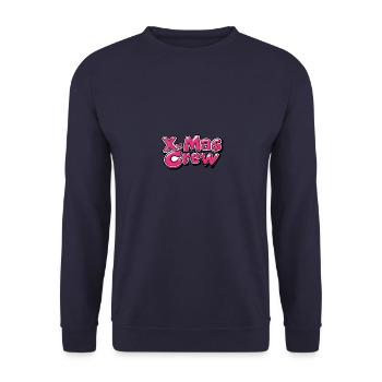 Équipage de Noël - Sweat-shirt Unisexe - marine - Devant - Alina (178cm) & Michal (187cm)