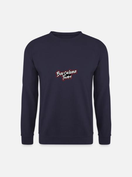 Barcelona Team - Unisex Pullover - Navy