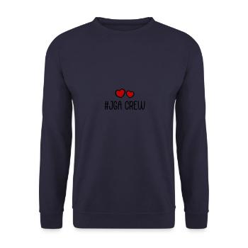 Jga Crew Junggesellinnenabschied - Unisex Pullover - Navy - Vorne - Alina (178cm) & Michal (187cm)