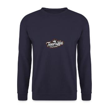 Tenerife Team - Unisex Sweatshirt - navy - Front - Alina (178cm) & Michal (187cm)