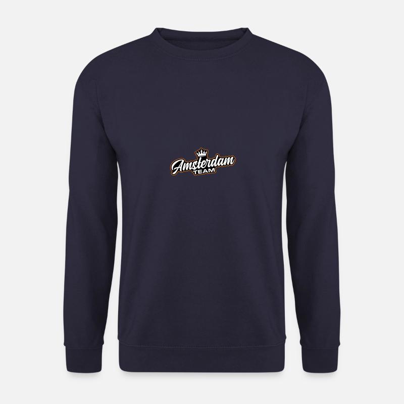 Amsterdam Team - Unisex Pullover - Navy