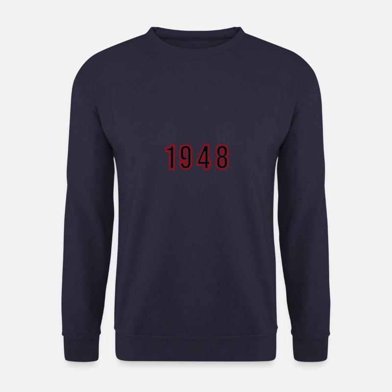 1948 Year Number - Unisex Sweatshirt - navy