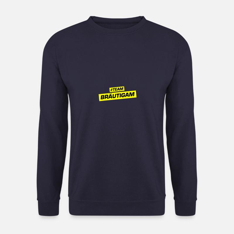 Équipe Marié Mariage Mariage - Sweat-shirt Unisexe - marine