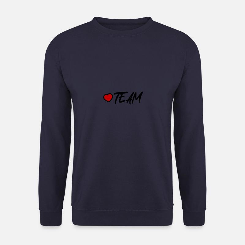 Team Heart - Unisex Sweatshirt - navy