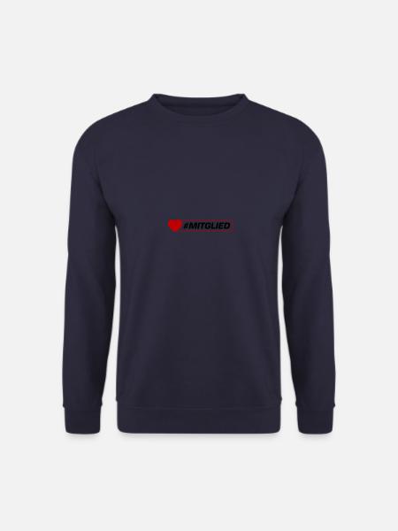 Mitglied Herz - Unisex Pullover - Navy