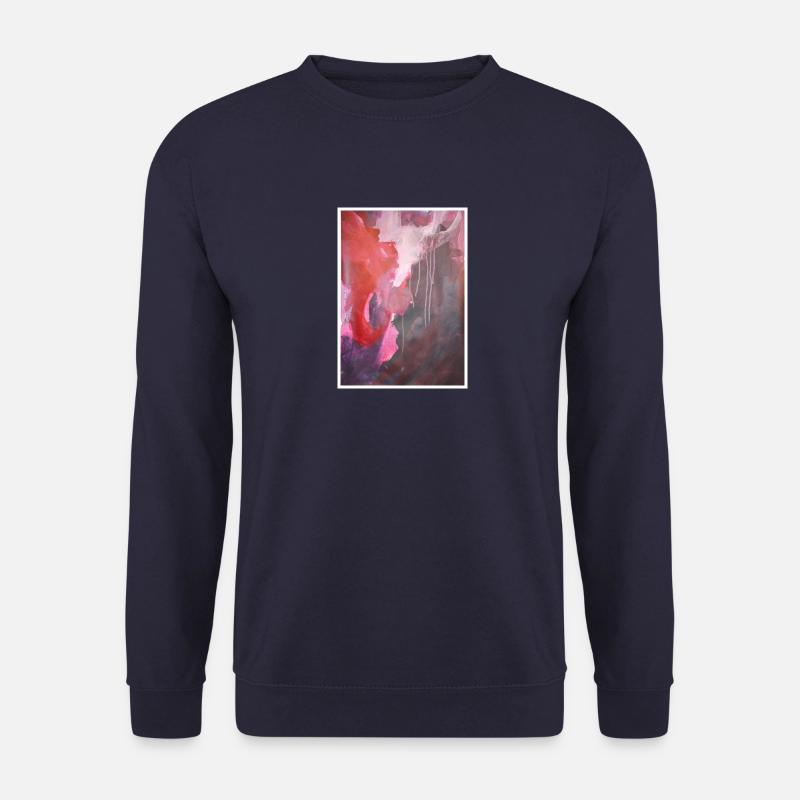 Gravure d'art originale "Phenix" - Sweat-shirt Unisexe - marine