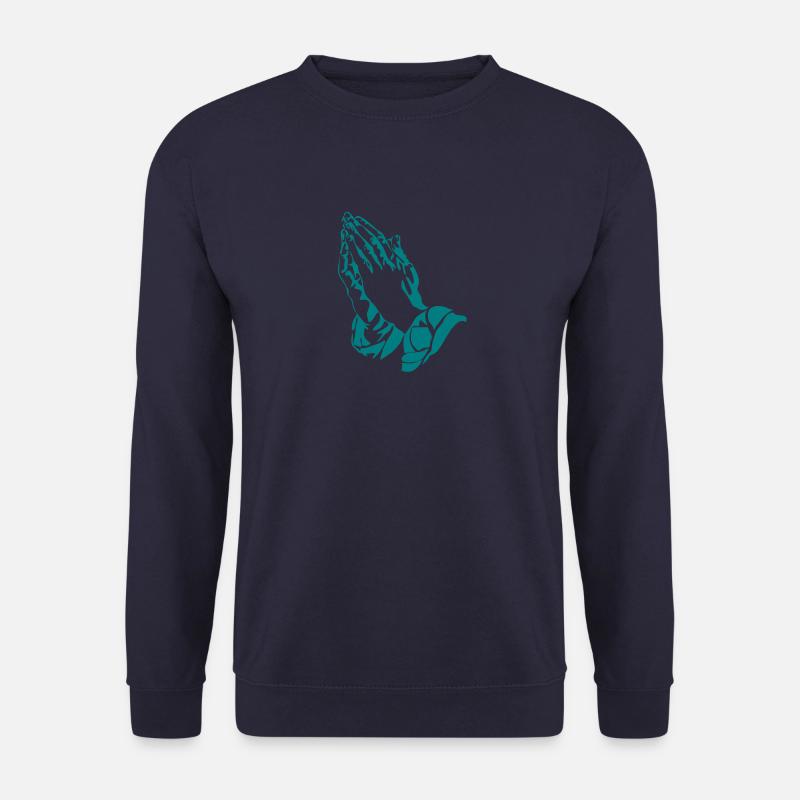 Die betenden Hände nach Dürer - Unisex Pullover - Navy