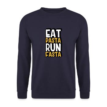 Running - Unisex Pullover - Navy - Vorne - Alina (178cm) & Michal (187cm)