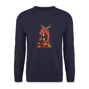 Boca par Toni Lirio/Jordi 3D - Sweat-shirt Unisexe - marine - Devant - Alina (178cm) & Michal (187cm)