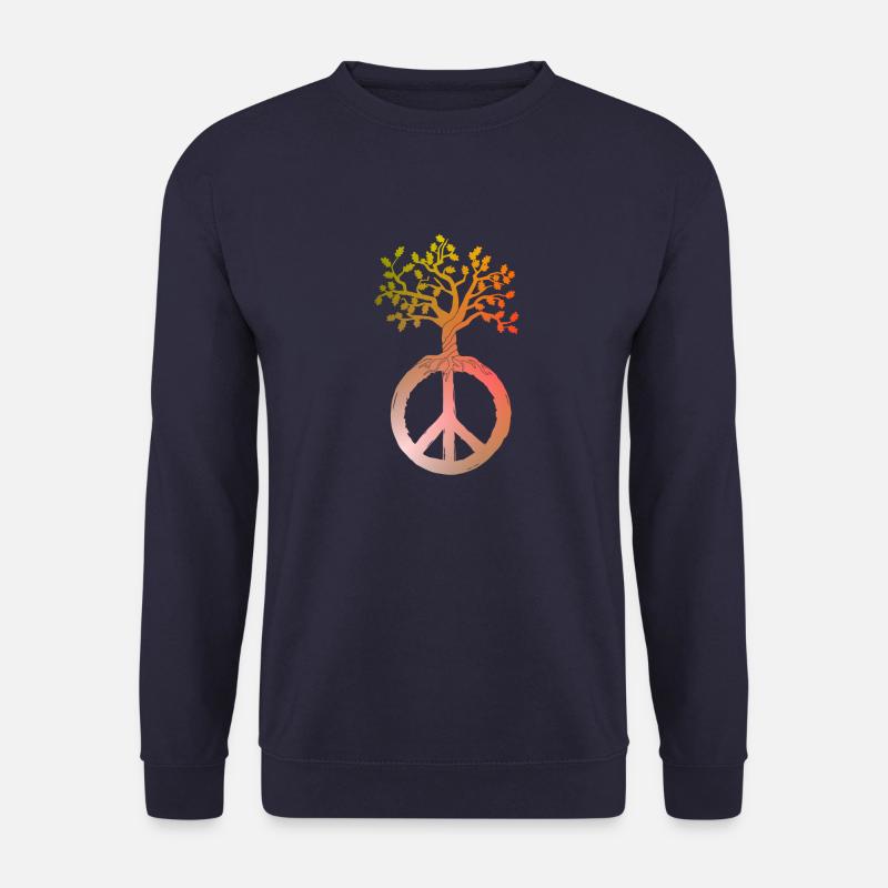 Peace Tree Peace - Unisex Sweatshirt - navy