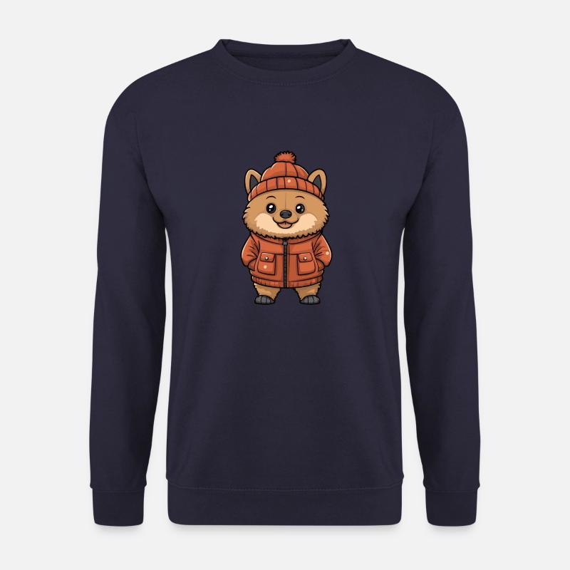 Chow Chow Dog Stylish - Unisex Sweatshirt - navy