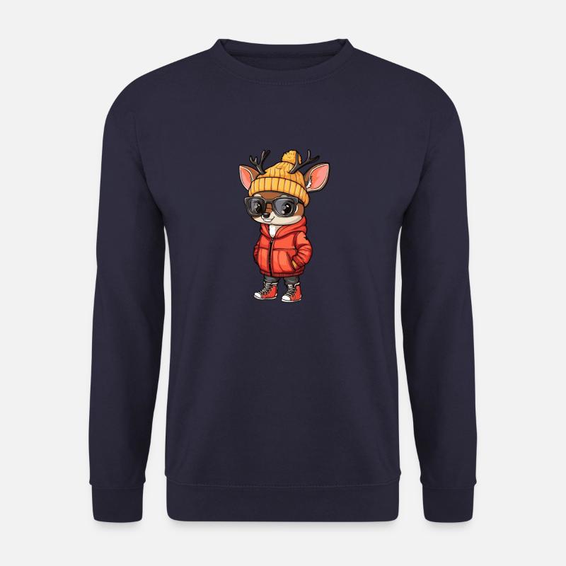 Deer Winter - Unisex Sweatshirt - navy