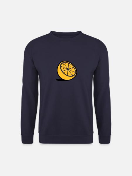 Une orange - Sweat-shirt Unisexe - marine