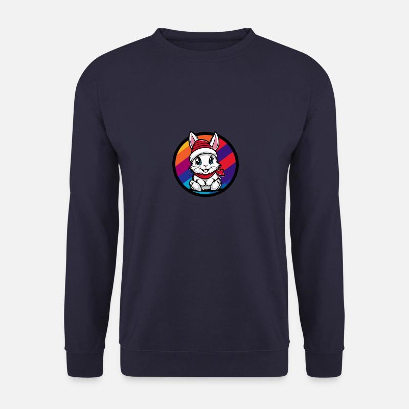 Lapin Noël Noël - Sweat-shirt Unisexe - marine
