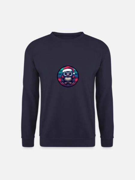 Eule Weihnachten Christmas - Unisex Pullover - Navy