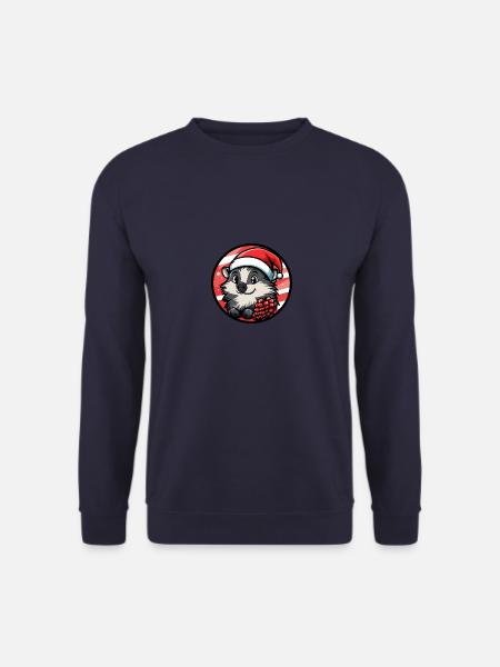 Hérisson Noël Noël - Sweat-shirt Unisexe - marine