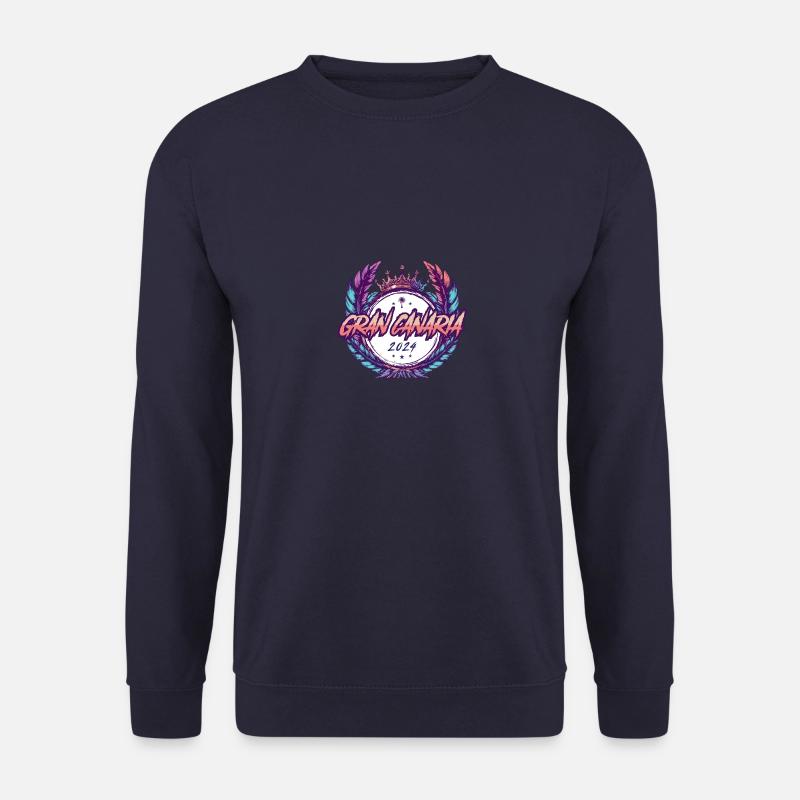 Armoiries de Gran Canaria 2024 - Sweat-shirt Unisexe - marine